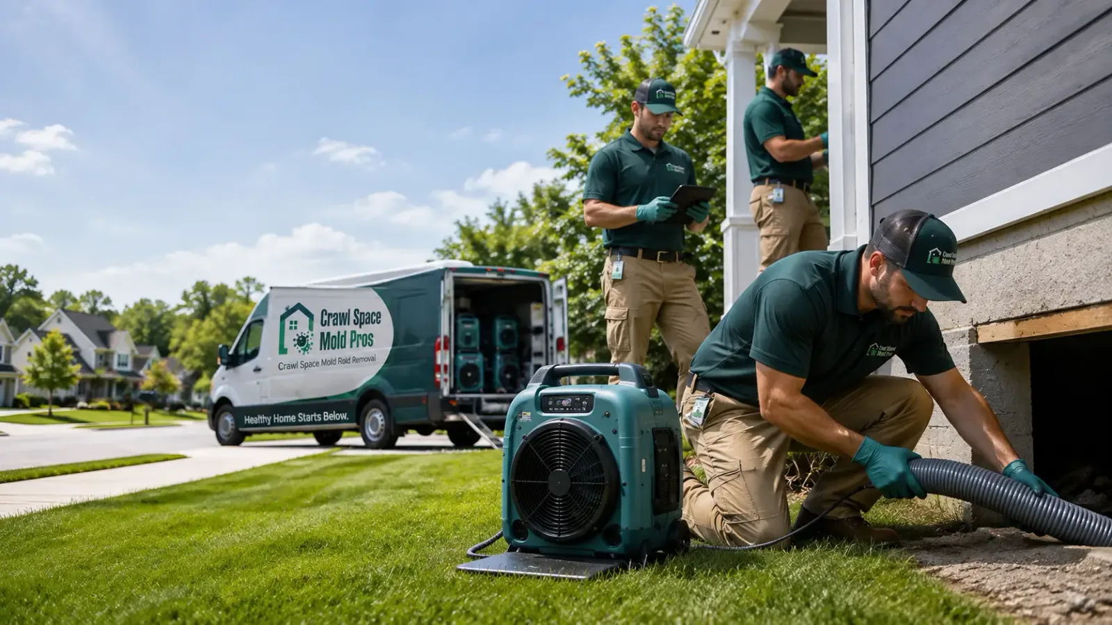 Crawl Space Mold Removal in Oakton, VA